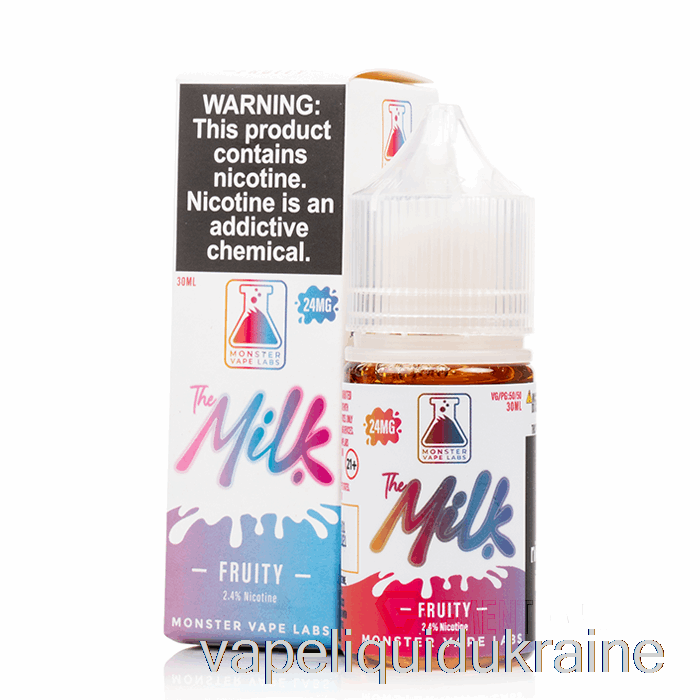 Vape Liquid Ukraine Fruity - The Milk Salts - 30mL 24mg